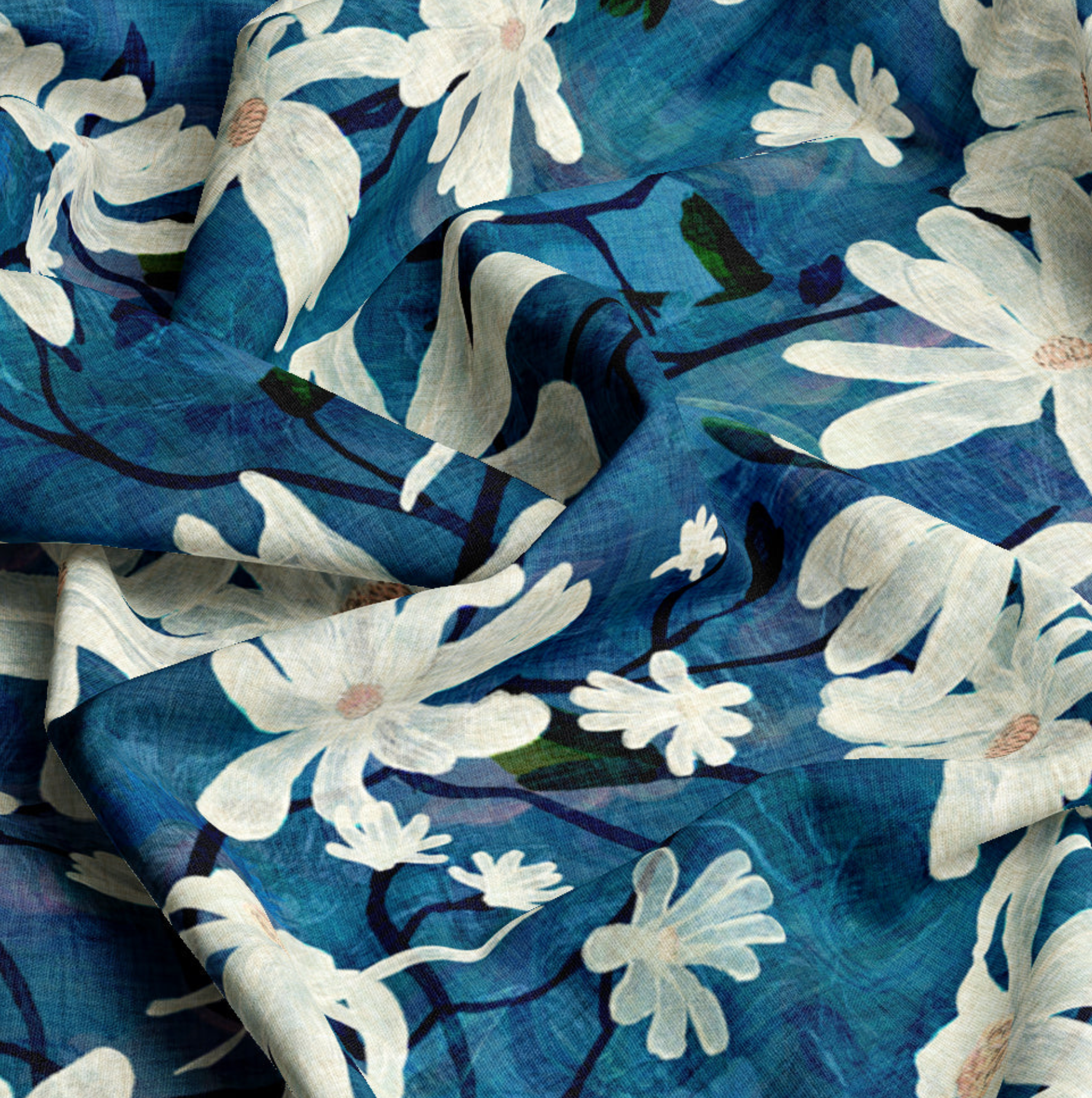 Pascale Dilger Star Magnolia Blue